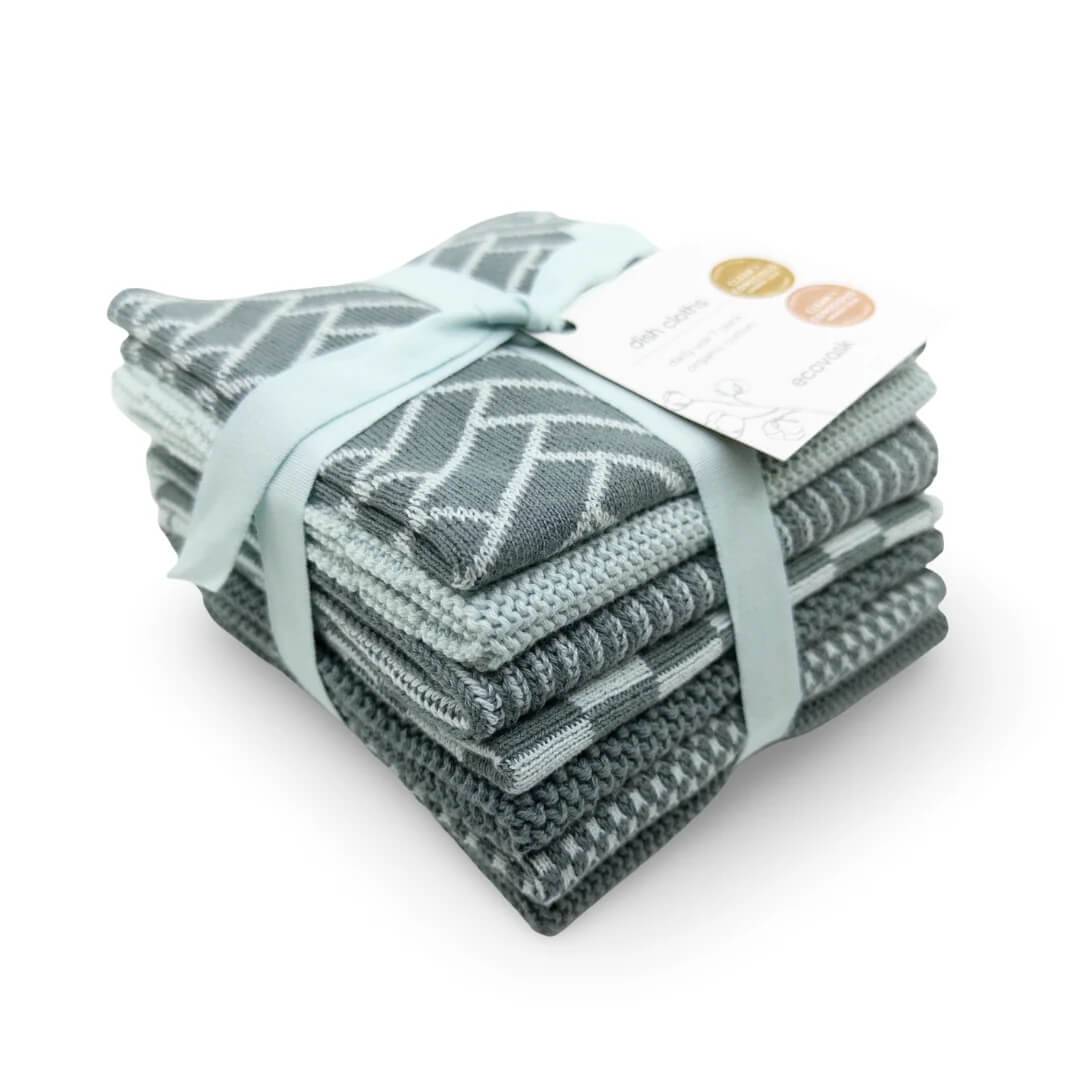 Ecovask Daily Use Dishcloth Pack 7pce Delphin