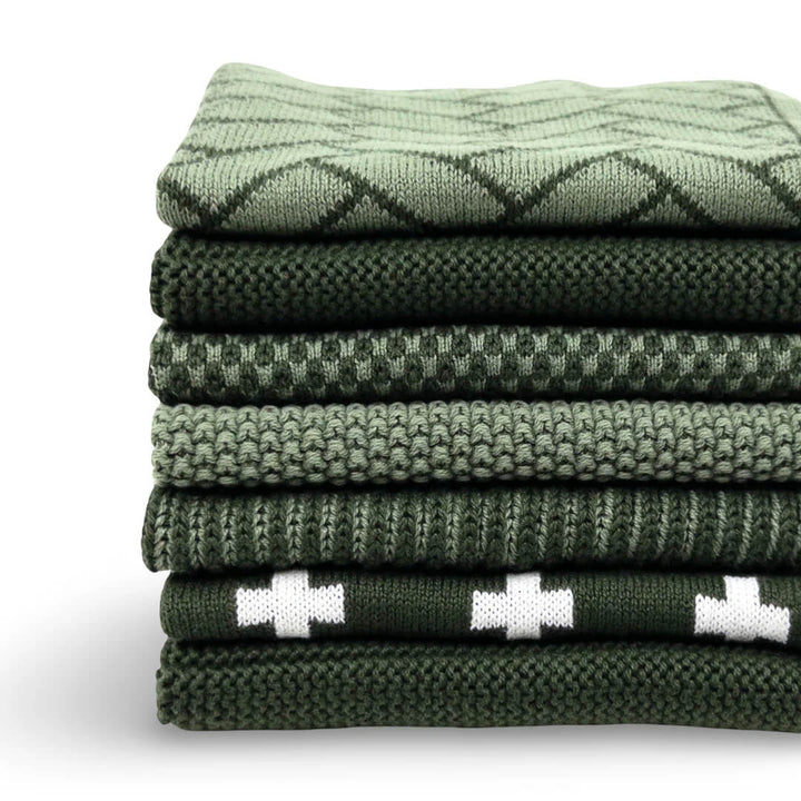Ecovask Daily Use Dishcloth Pack 7pce Eden