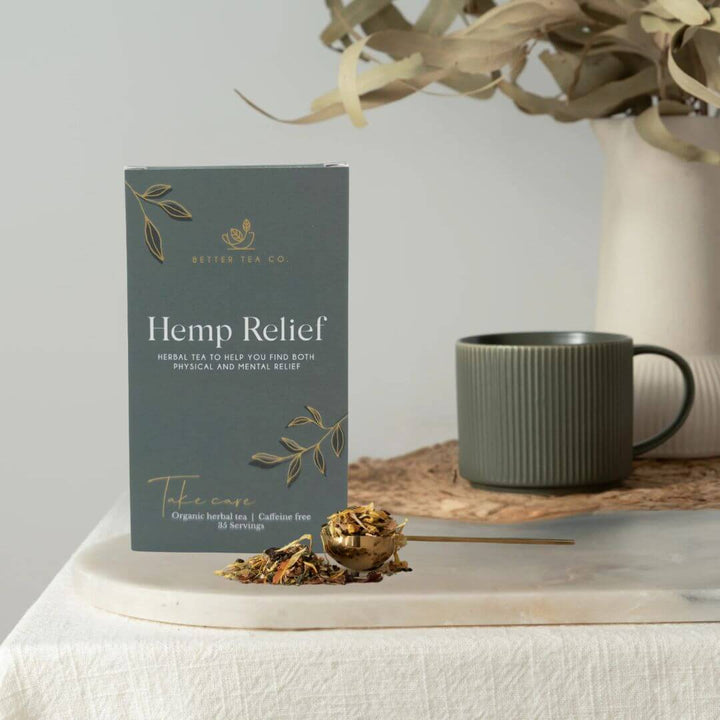 Better Tea Co Hemp Relief Tea Pouch 35Serves