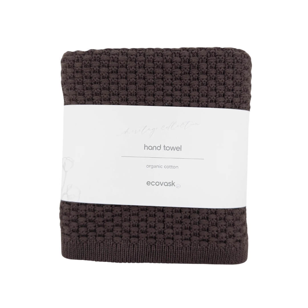 Ecovask Ultra Hand Towel Chocolate