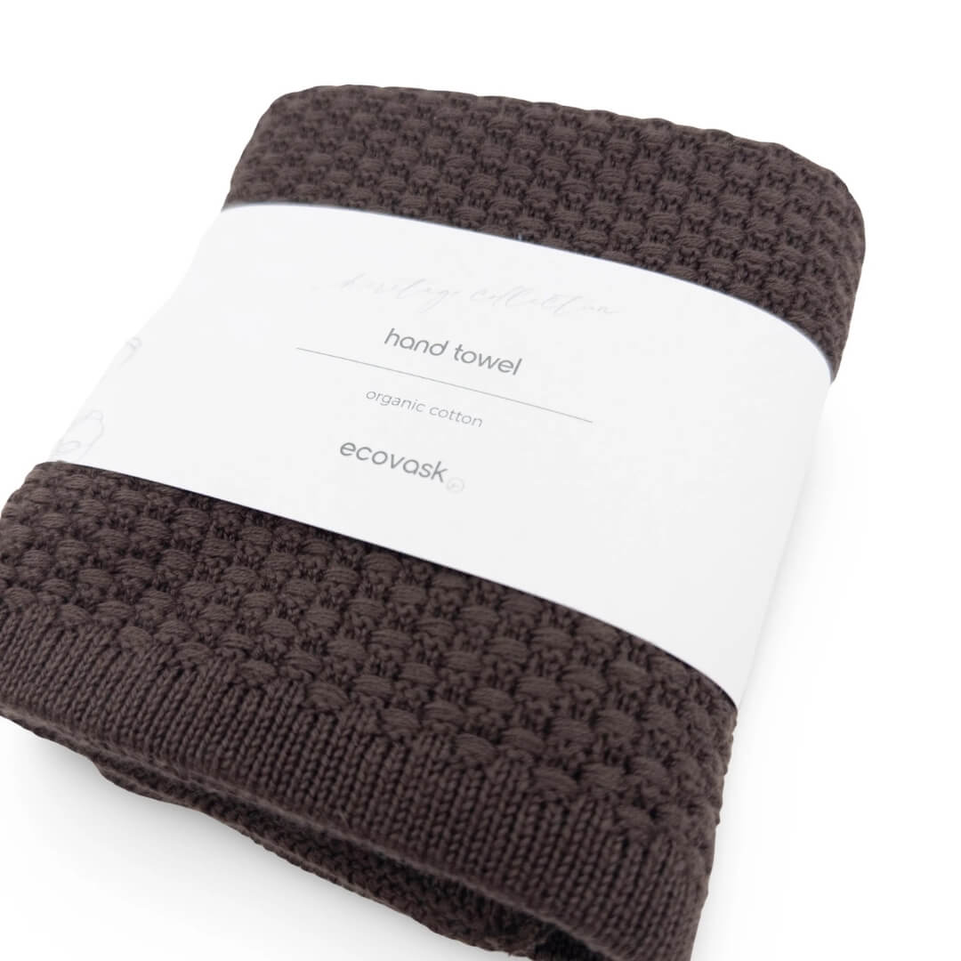 Ecovask Ultra Hand Towel Chocolate
