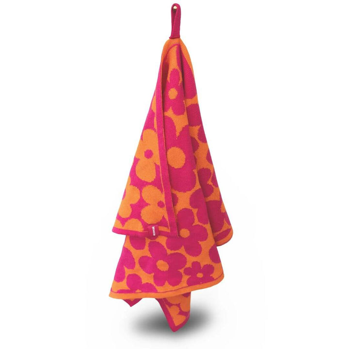 Ecovask Ultimate Tea Towel Petal Mandarin Berry
