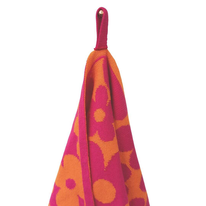 Ecovask Ultimate Tea Towel Petal Mandarin Berry