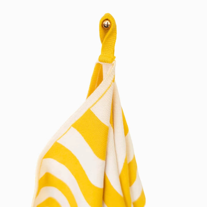Ecovask Ultimate Tea Towel Daffodil Stripe