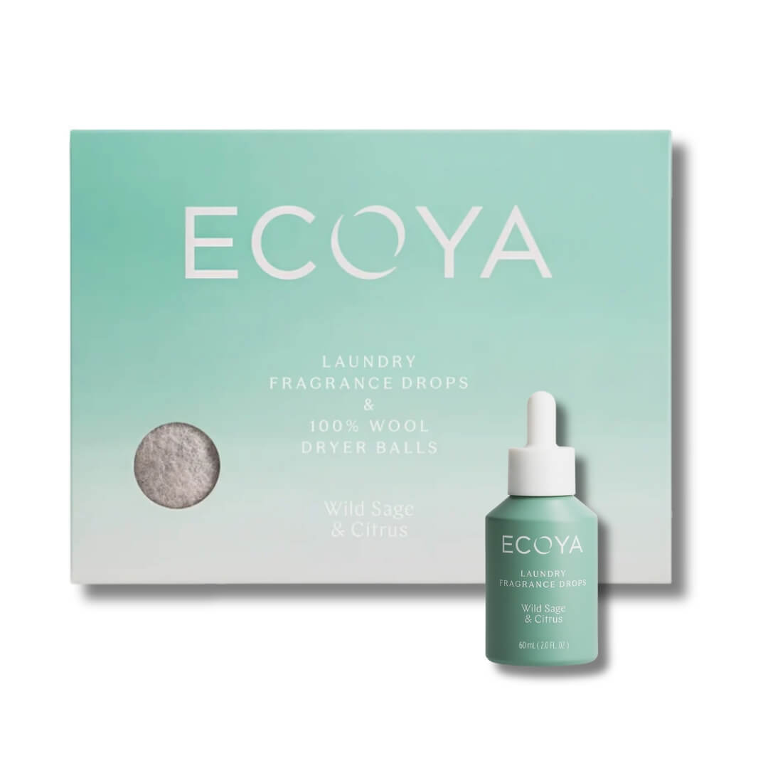 Ecoya Wild Sage & Citrus Laundry Dryer Ball Set