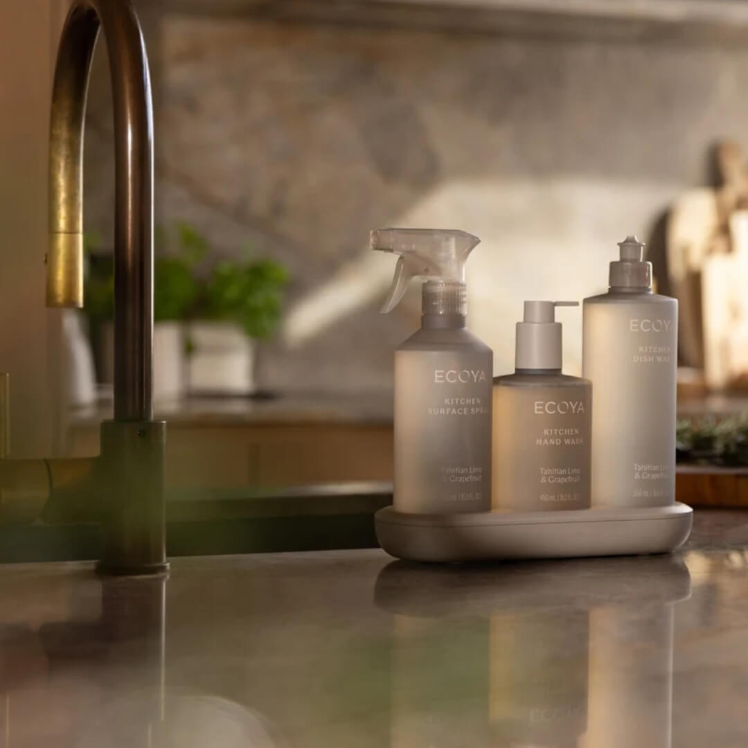 Ecoya Tahitian Lime & Grapefruit Kitchen Cleaning Set