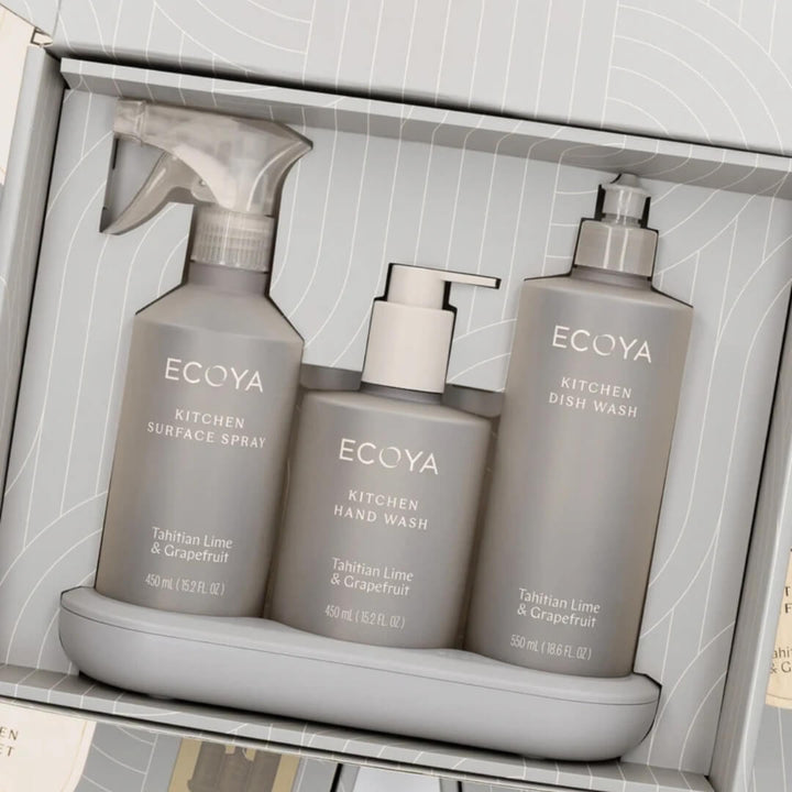 Ecoya Tahitian Lime & Grapefruit Kitchen Cleaning Set
