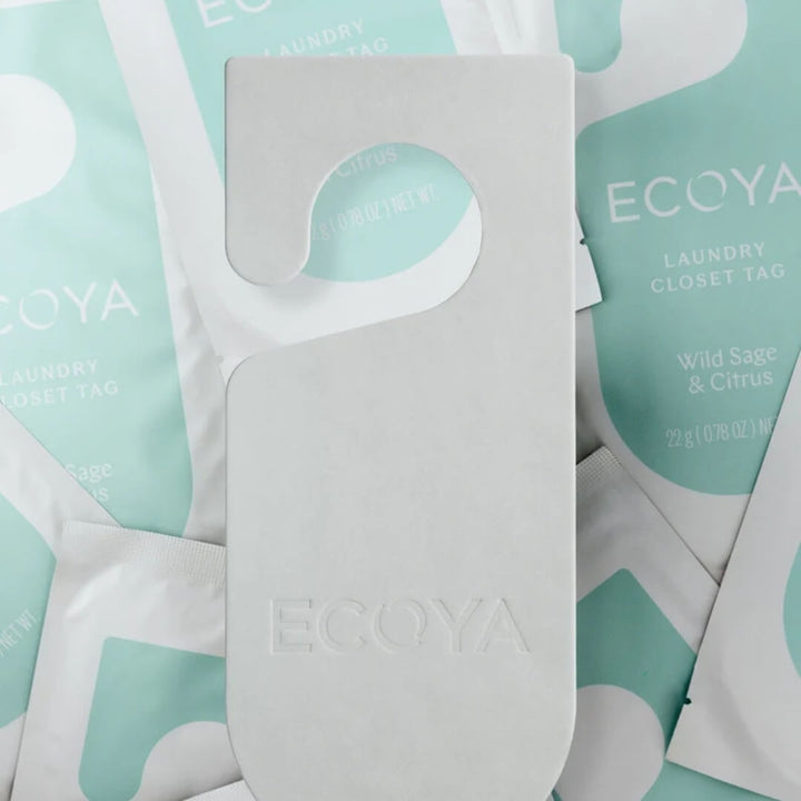 Ecoya Wild Sage & Citrus Laundry Closet Tag Set 3pk