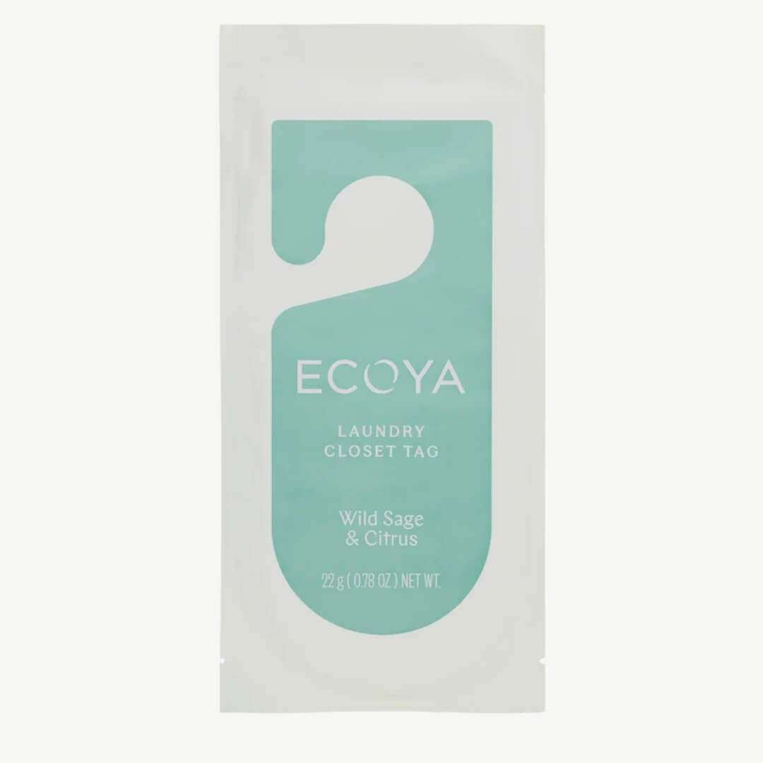 Ecoya Wild Sage & Citrus Laundry Closet Tag Set 3pk