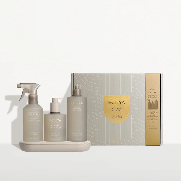 Ecoya Tahitian Lime & Grapefruit Kitchen Cleaning Set