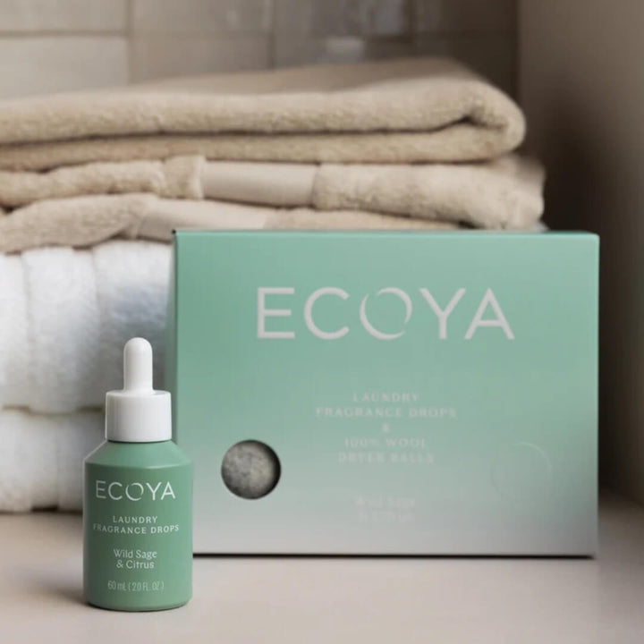 Ecoya Wild Sage & Citrus Laundry Dryer Ball Set