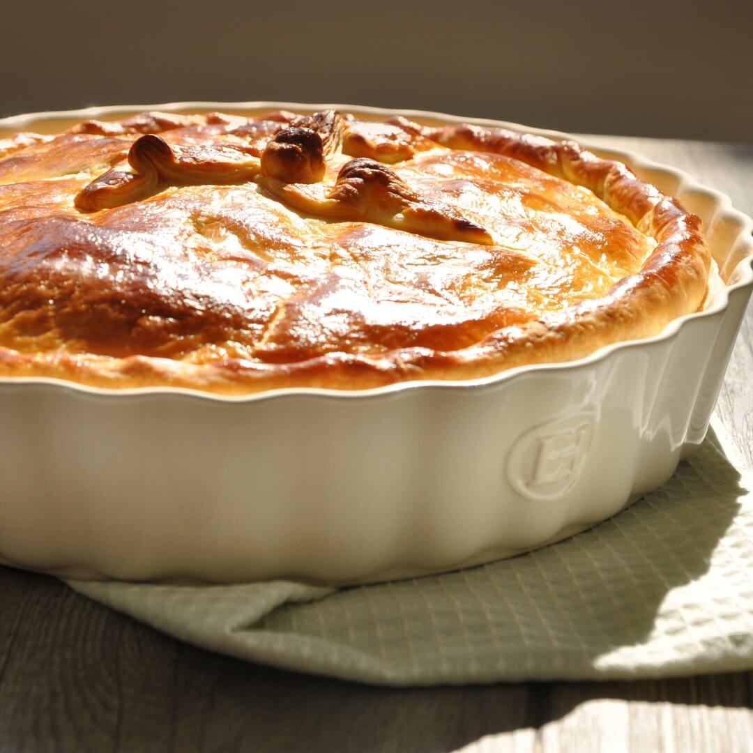 Emile Henry Deep Tart Dish 24cm Flour