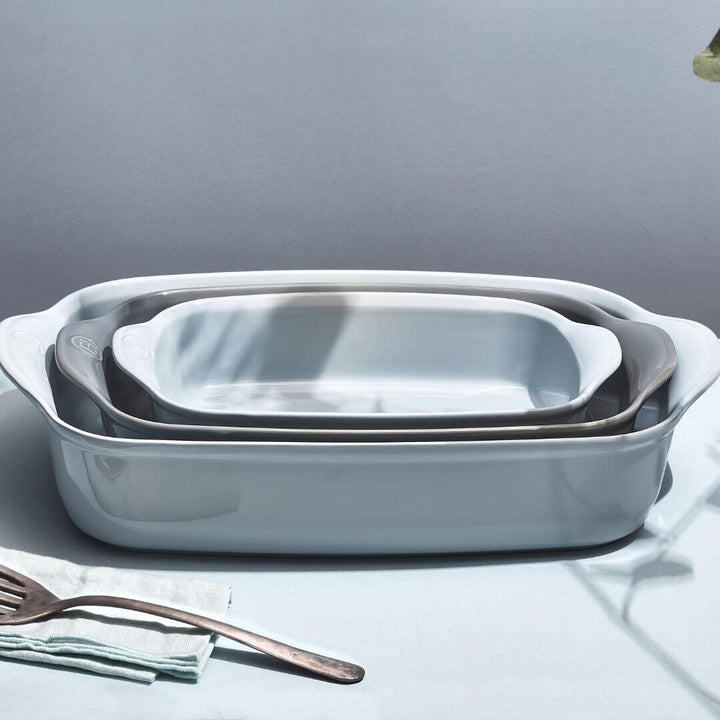 Emile Henry Medium Rectangular Oven Dish Ecume