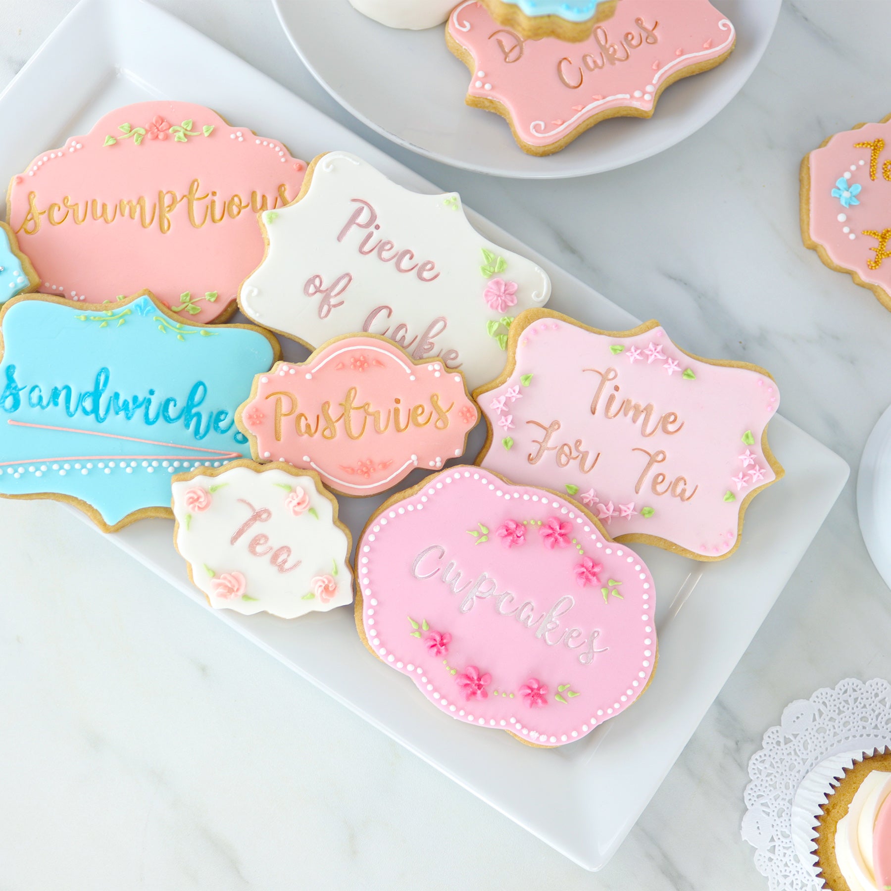 PME Fun Fonts Cupcakes & Cookie Stamps