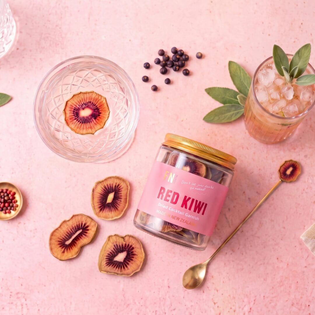 FN Lemons Dried Red Kiwifruit Slices 30g