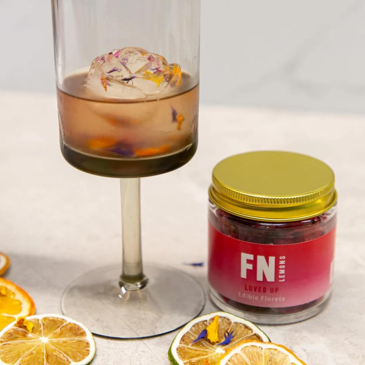 FN Lemons Rose + Diamond Ice Tray