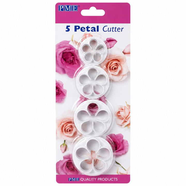 PME 5 Petal Cutter 4pc Set