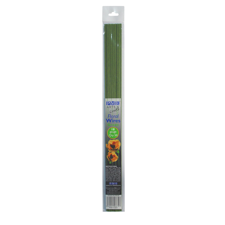 PME Green Floral Wires
