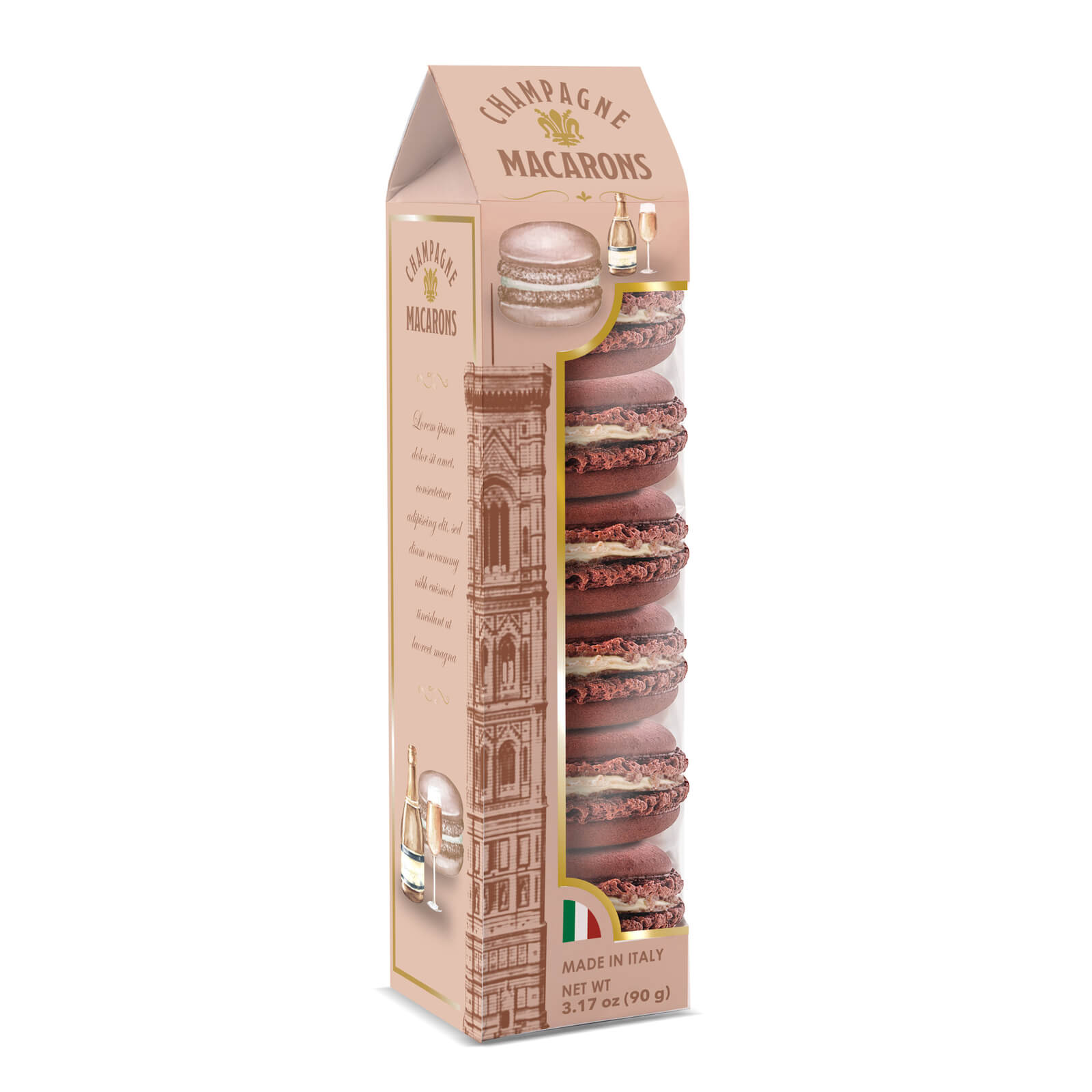 Borgo de Medici Italian Macaron: Champagne 90g