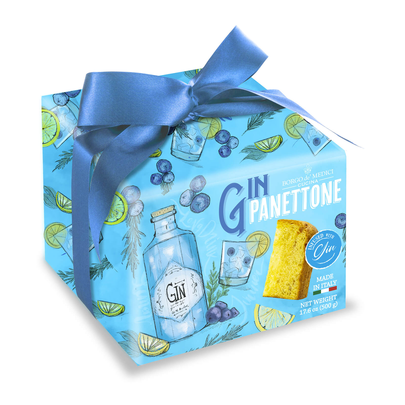 Borgo de Medici Panettone: Gin Drunken 500g