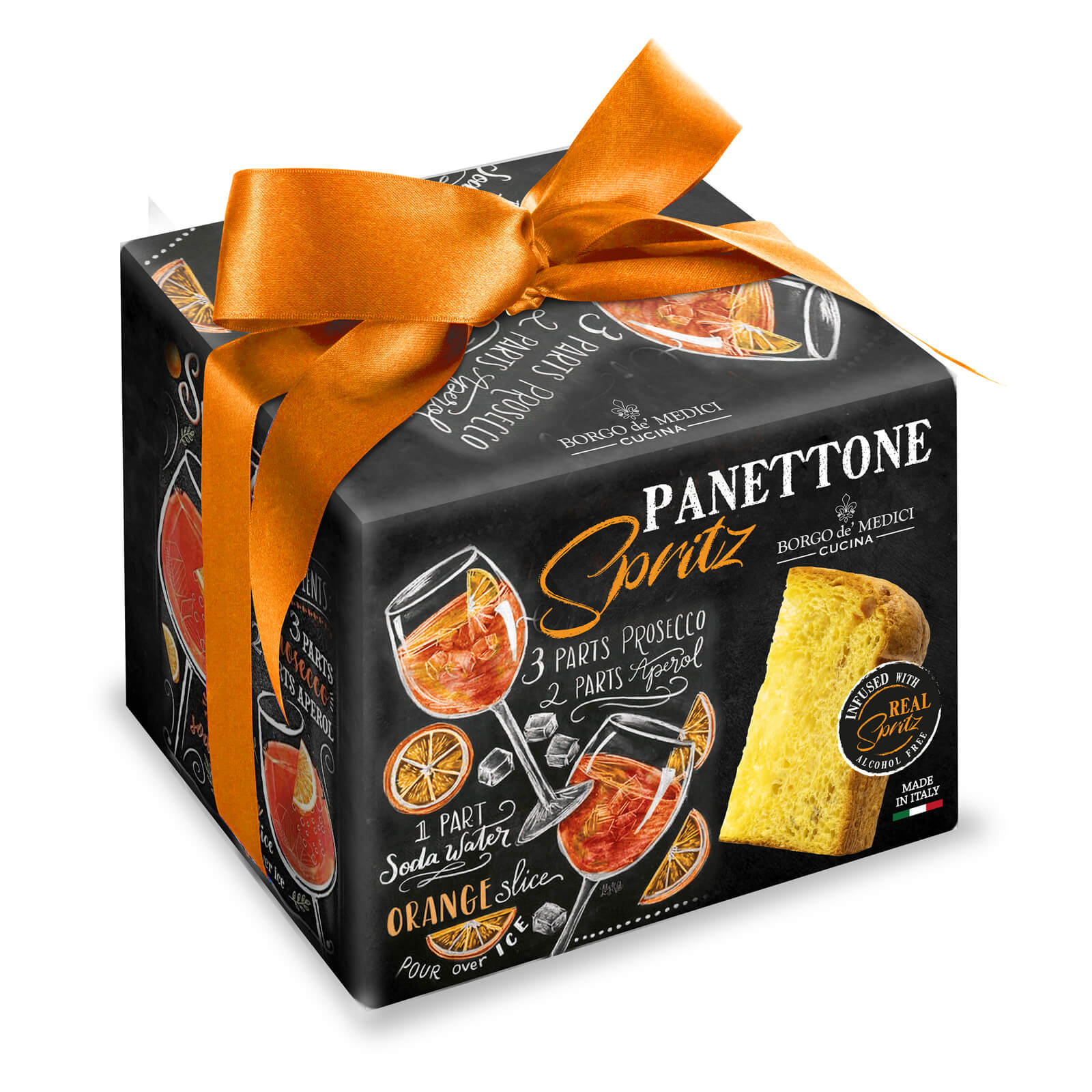 Borgo de Medici Panettone: Drunken Spritz Infused 500g