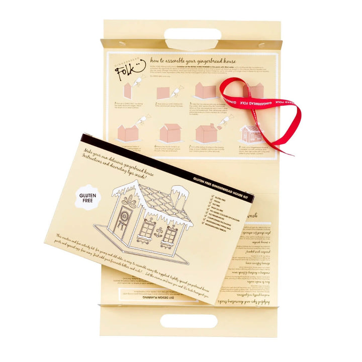 Gingerbread Folk Gingerbread House Kit 600g (Gluten-Free)