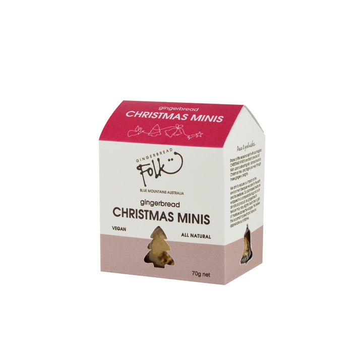 Gingerbread Folk Mini Christmas Gingerbreads 70g