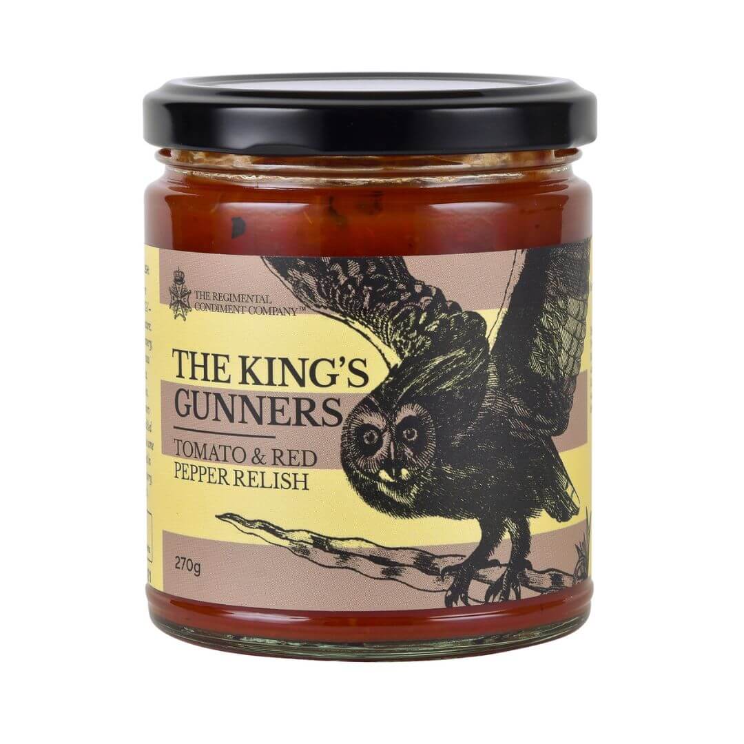 TRCC The King's Gunners Tomato & Red Pepper Relish