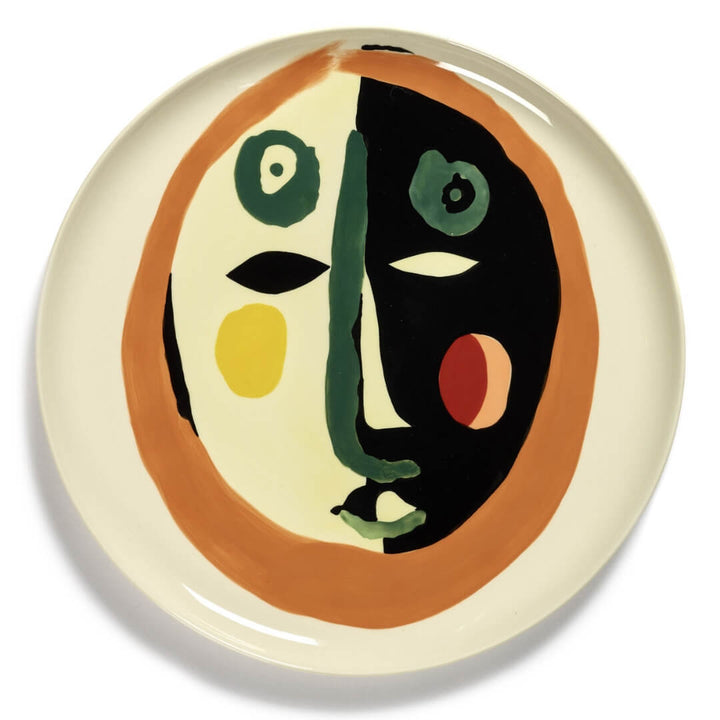 Ottolenghi Feast Face Motif No 1  Serving Plate 35cm