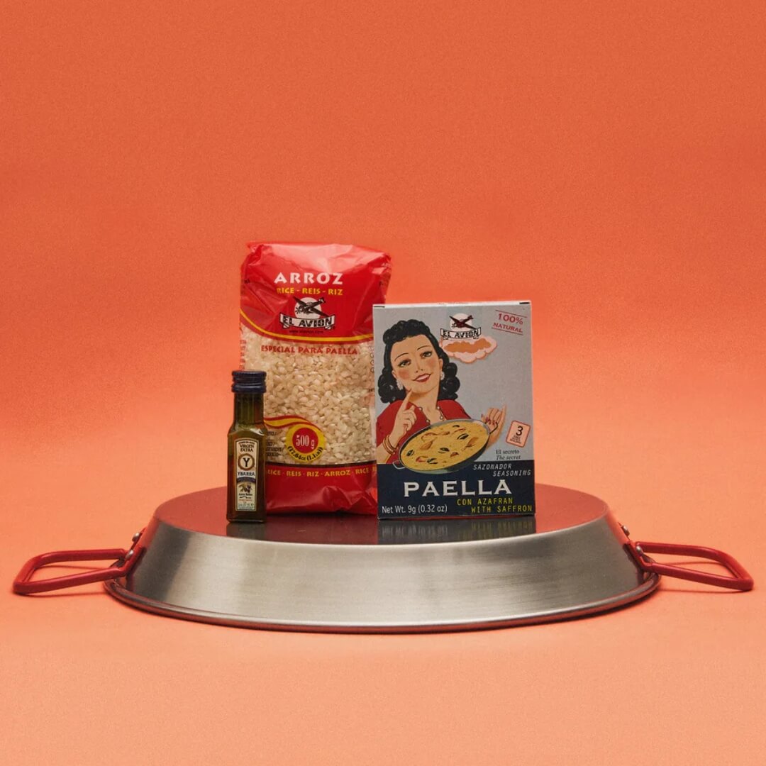 El Avion Paella Kit (4 Serves) Polished