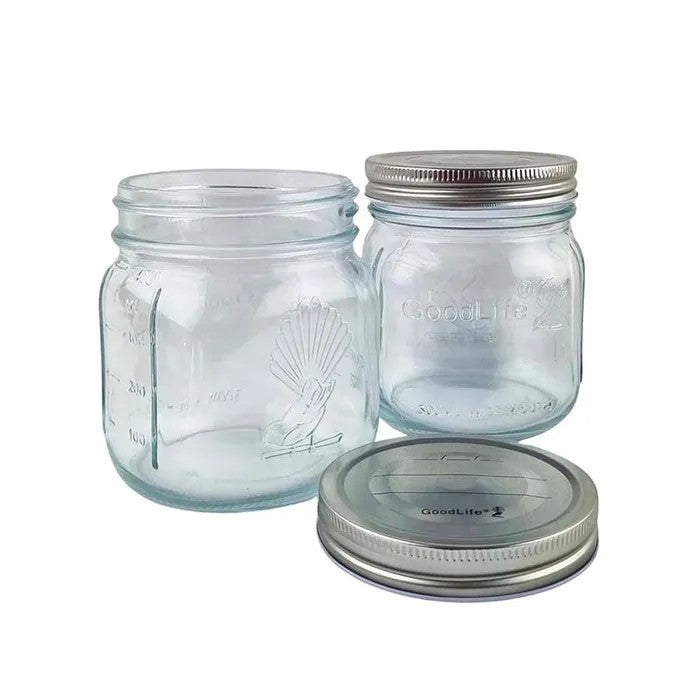 Good Life Preserving Jar 500ml with Metal Lid