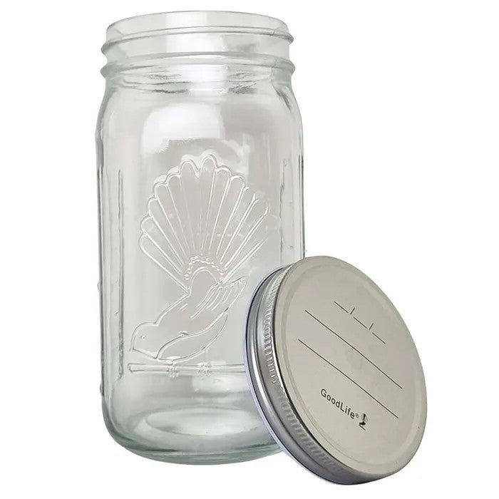 Good Life Preserving Jar 1L with Metal Lid