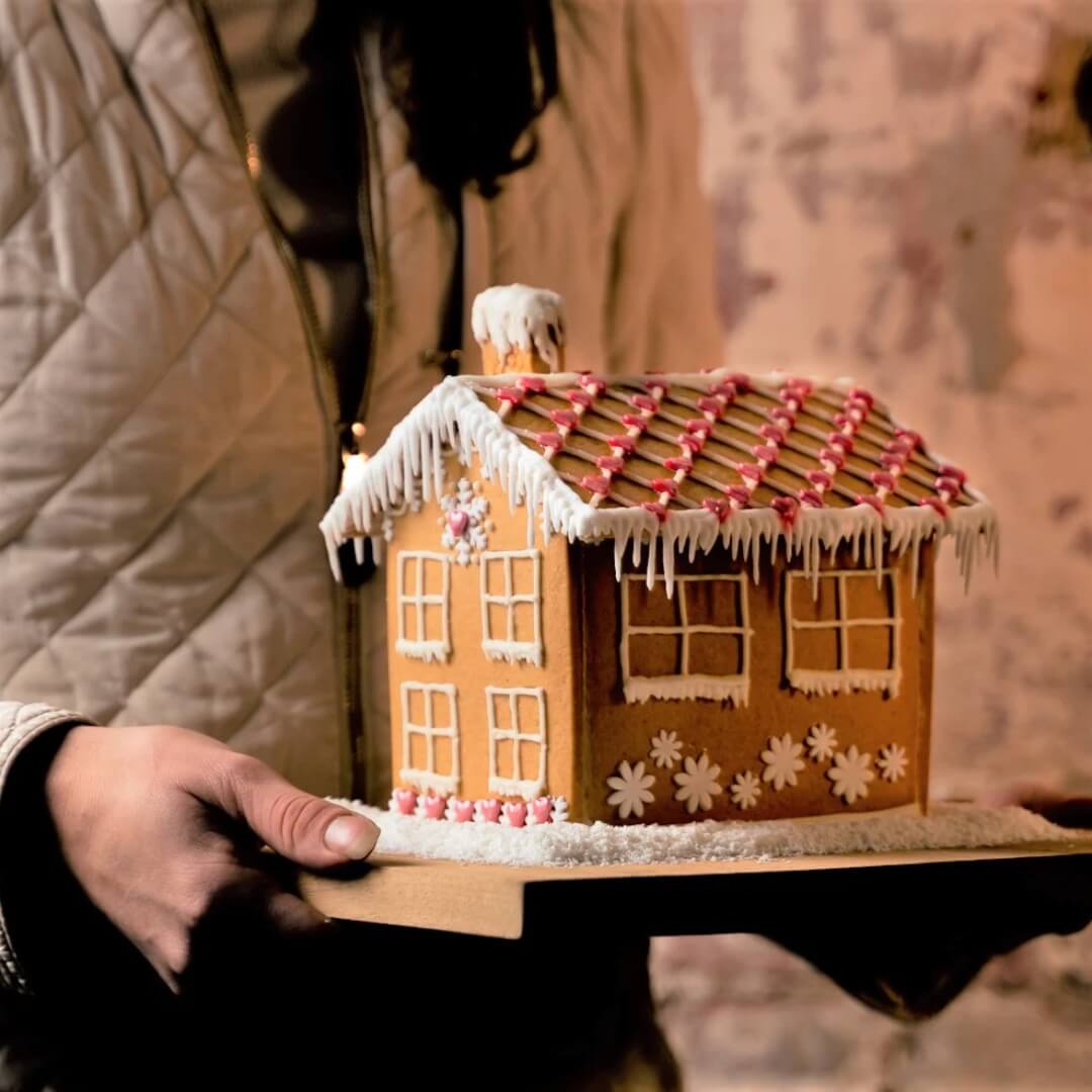Gingerbread Folk Gingerbread House Kit 600g (Gluten-Free)