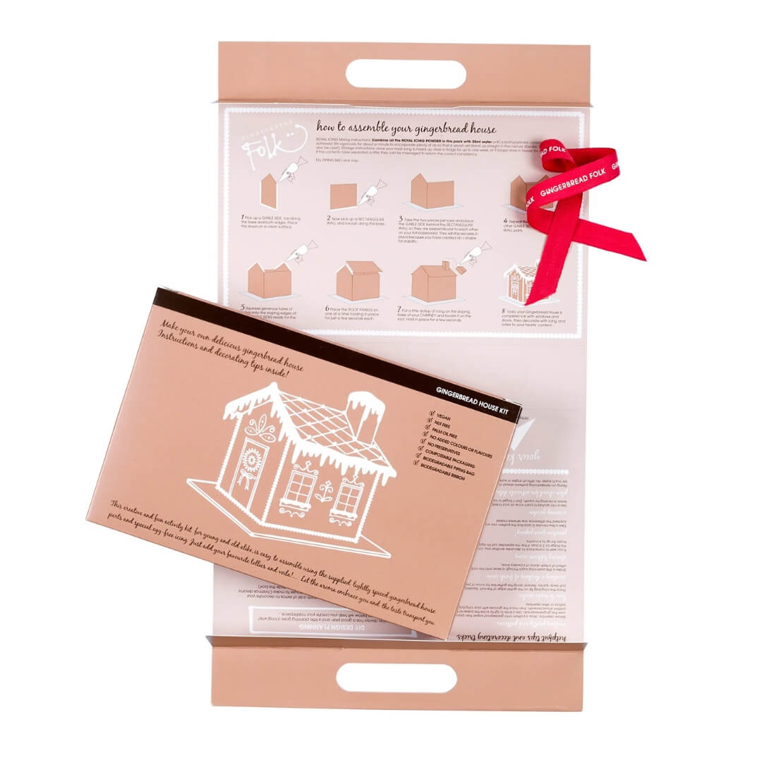 Gingerbread Folk Gingerbread House Kit 600g