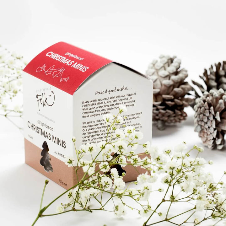 Gingerbread Folk Mini Christmas Gingerbreads 70g