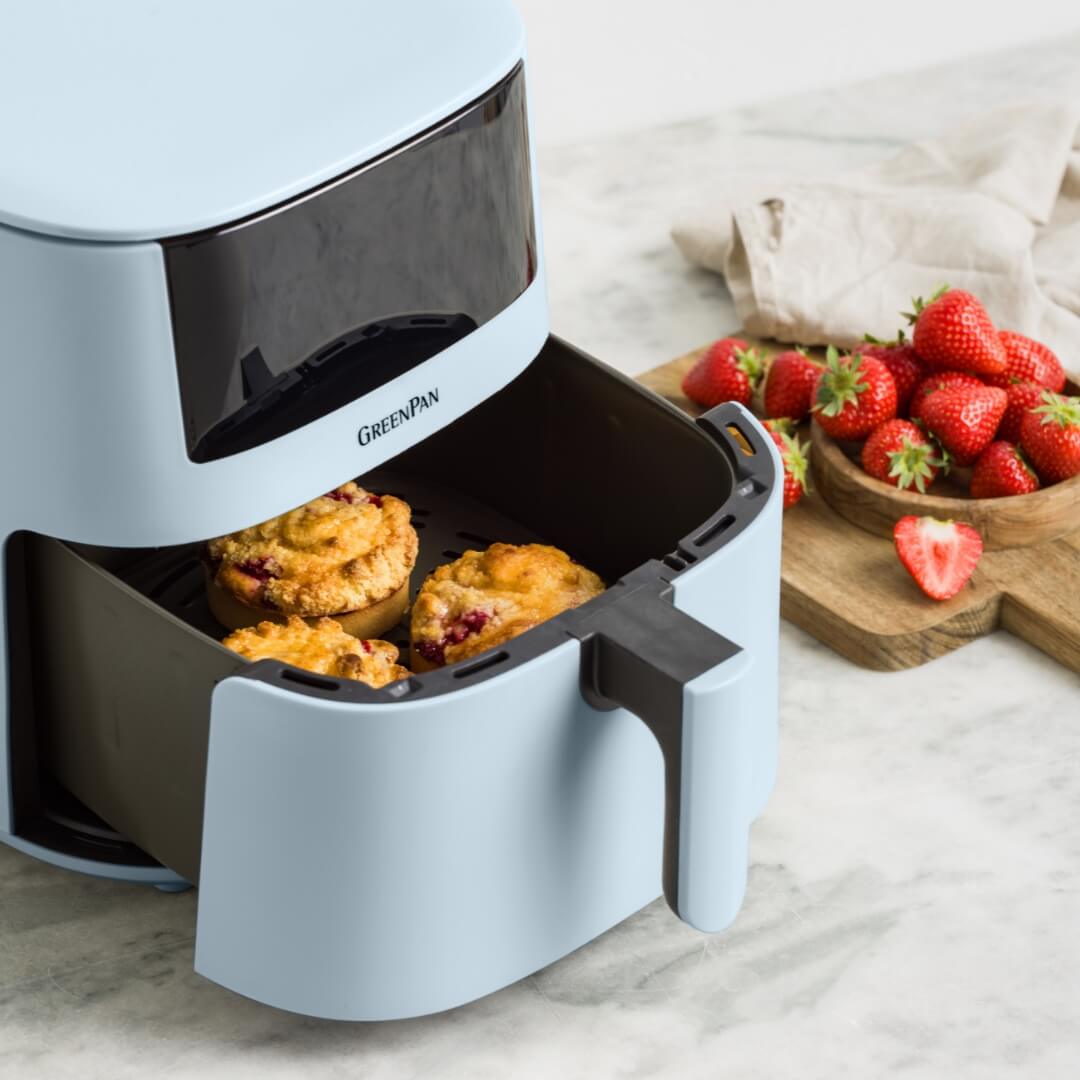 GreenPan Bistro Airfryer 7.2L Light Blue