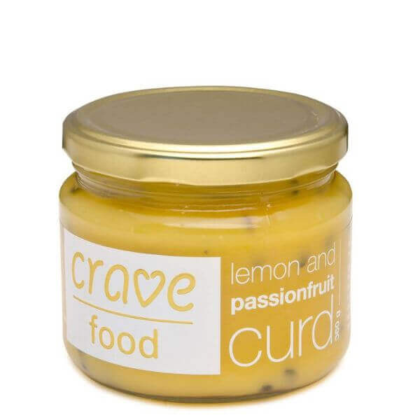 Crave Lemon & Passionfruit Curd 360g
