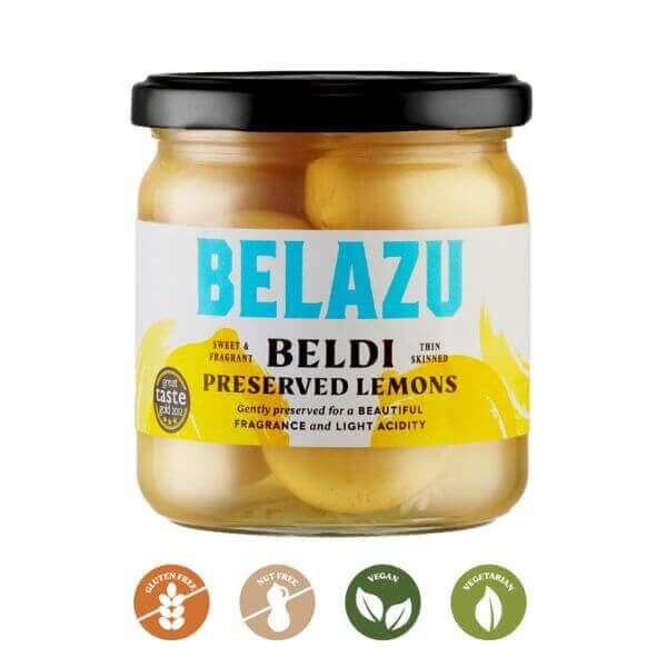 Belazu Preserved Beldi Lemons 200g