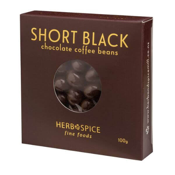 Chocolate Coffee Beans – Short Black Box 100g