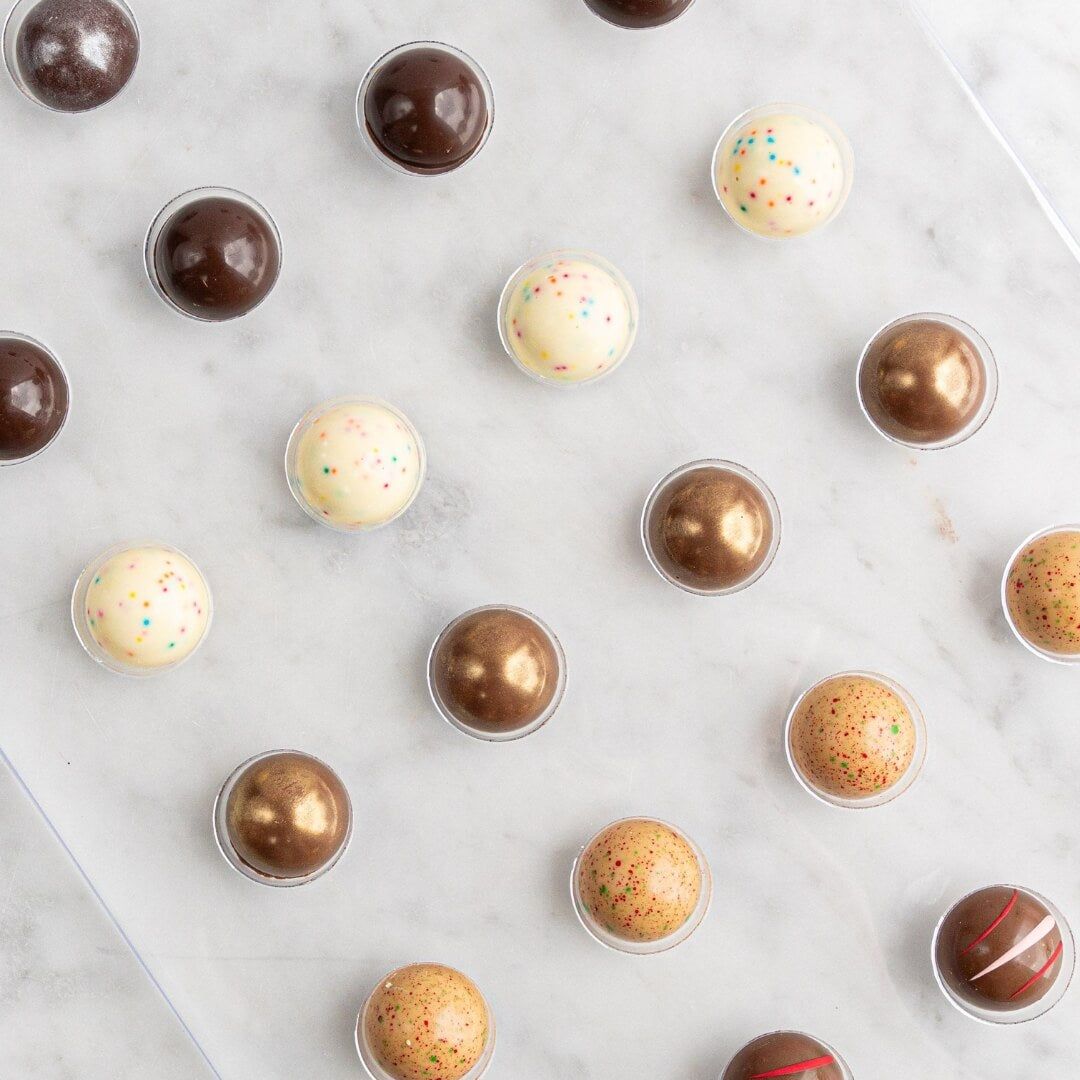 House of Chocolate Stripe Christmas Advent Calender 24pce