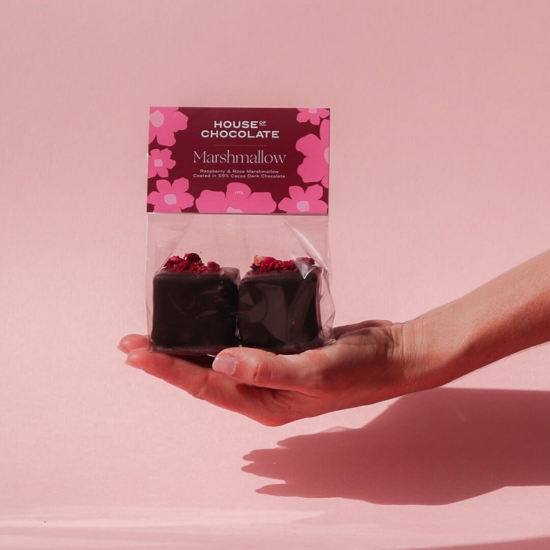 House of Chocolate Raspberry Rose Marshmallow