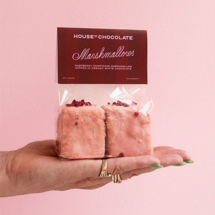 House of Chocolate Raspberry Shortcake Marshmallow
