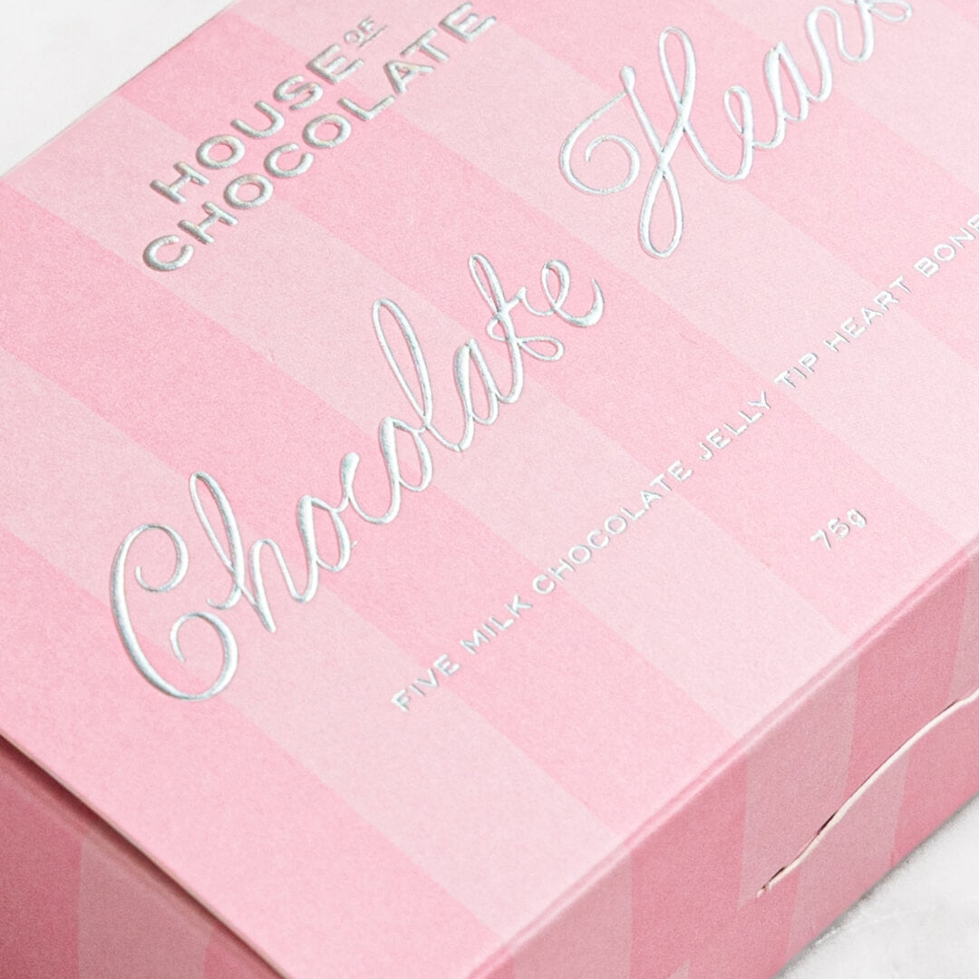 House of Chocolate Love Jelly Tip Bonbons 5pce Box