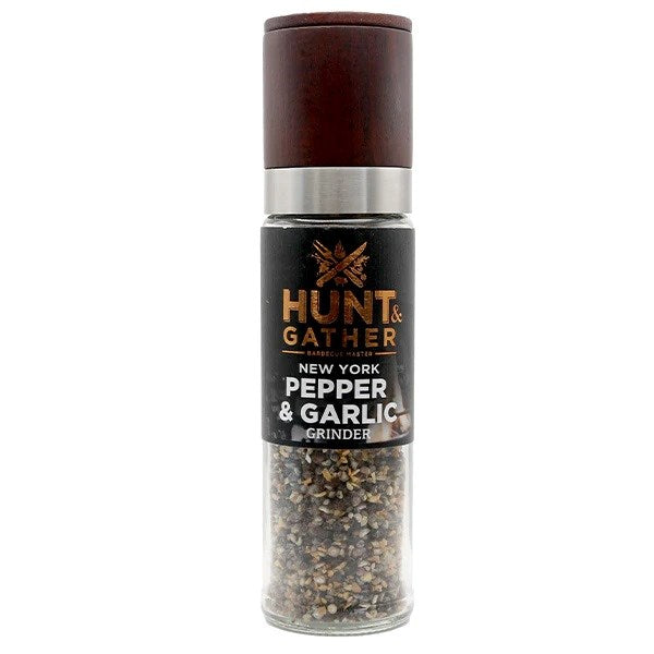 Hunt & Gather NY Pepper & Garlic Filled Grinder
