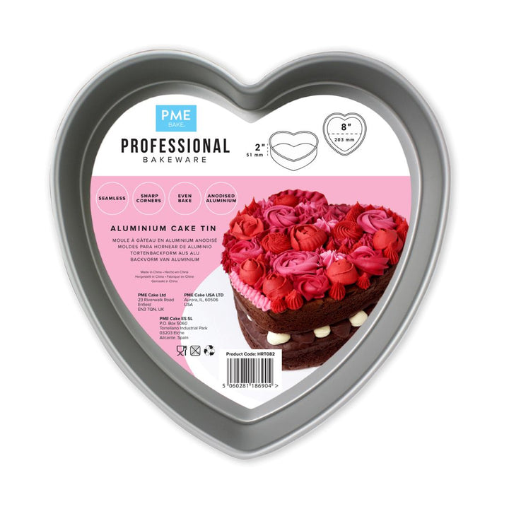 PME Heart Cake Pan (203 x 51mm / 8 x 2")