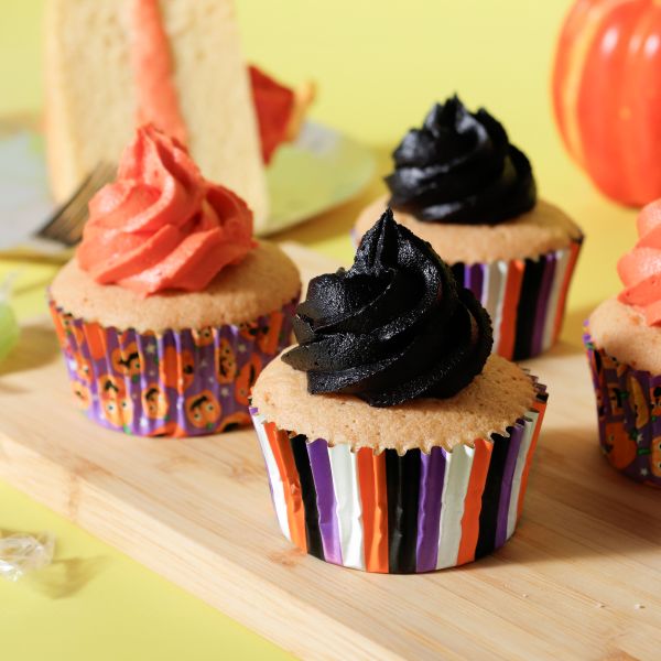 PME Foil Cupcake Cases - Pumpkin Party 60pk