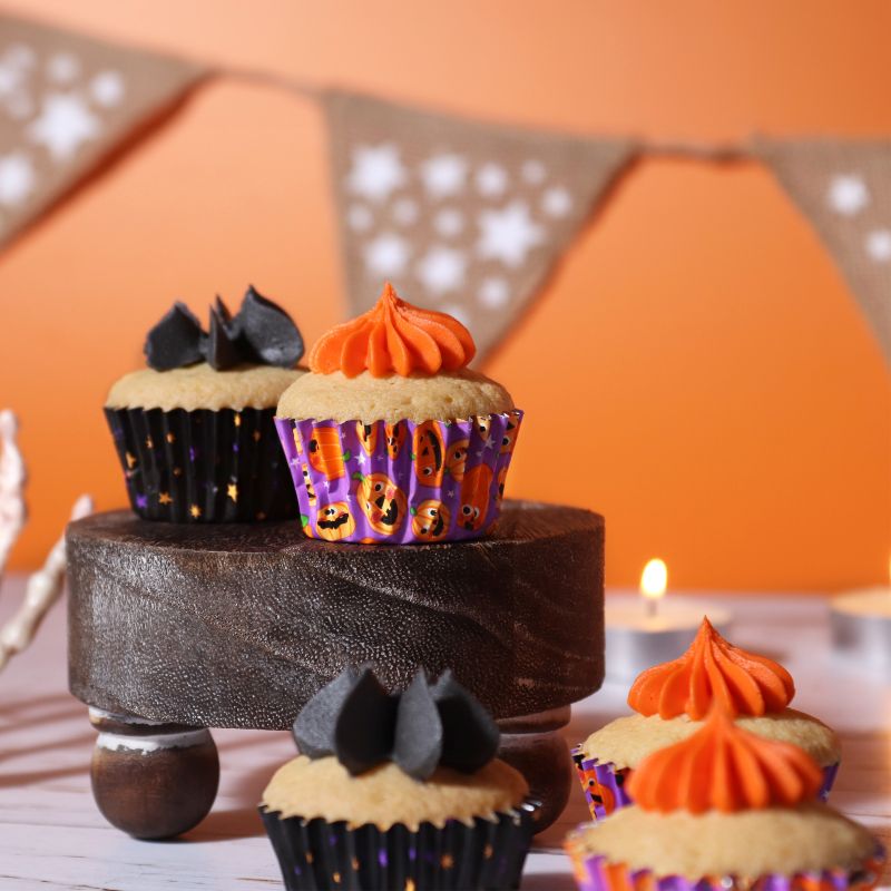 PME Mini Foil Cases - Pumpkin Party 60pk
