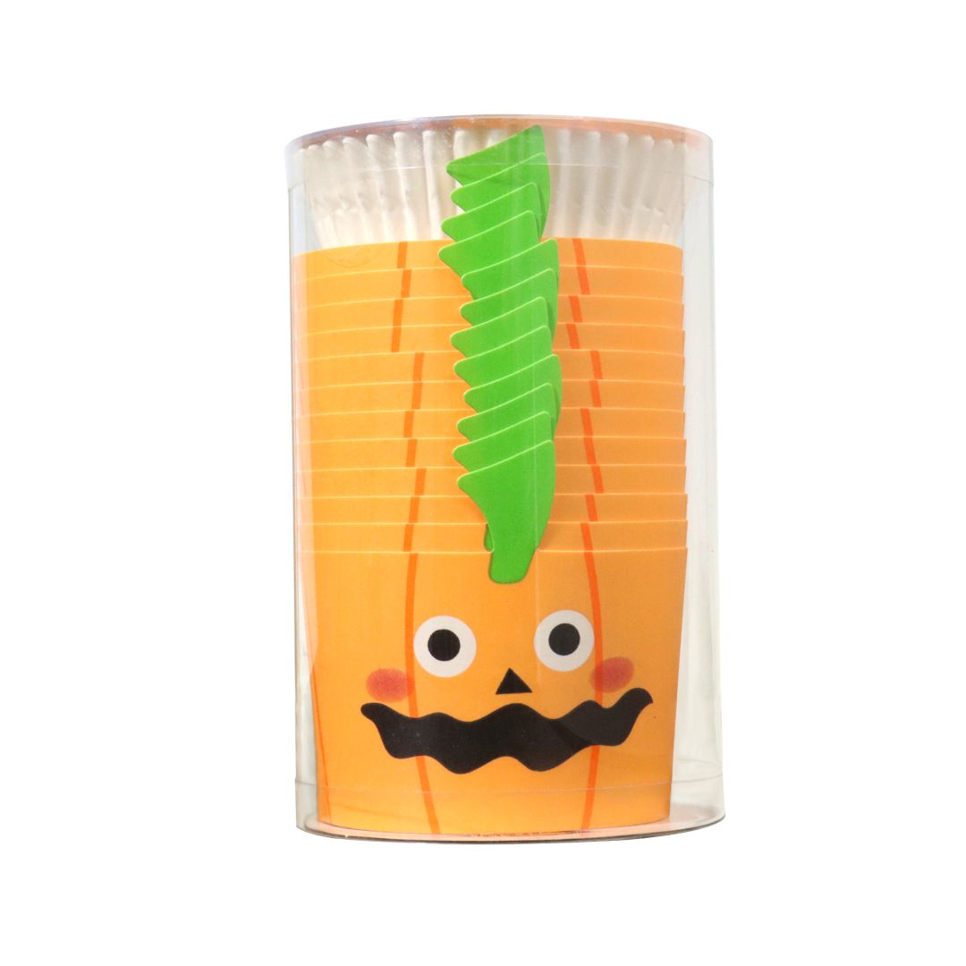 PME Jack-o-Lantern Cups & Cases 12pk