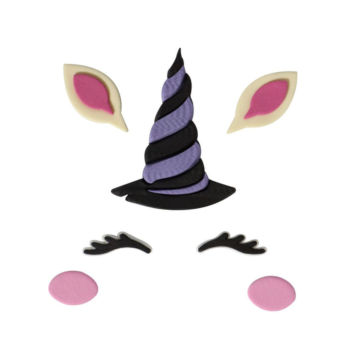 PME Edible Cake Decoration - Witch Unicorn 7pc