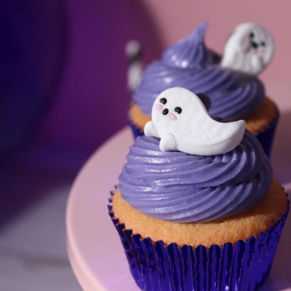 PME Edible Sugar Decorations - Friendly Ghosts 12pc